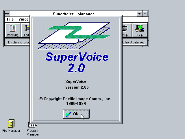 SuperVoice 2.0b - About